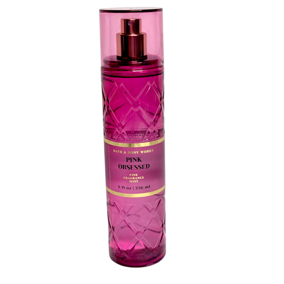 Bath & Body Works Pink Obsessed Fine Fragrance Mist Body Spray 8 Fl oz Brand New - Picture 1 of 3